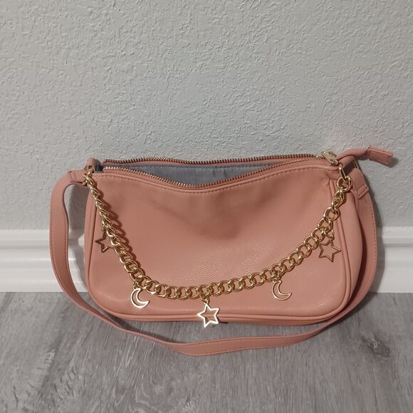 wild fable Handbags - WILD FABLE Pink Celestial Shoulder Bag